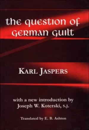 Image of The question of German guilt by Karl Jaspers