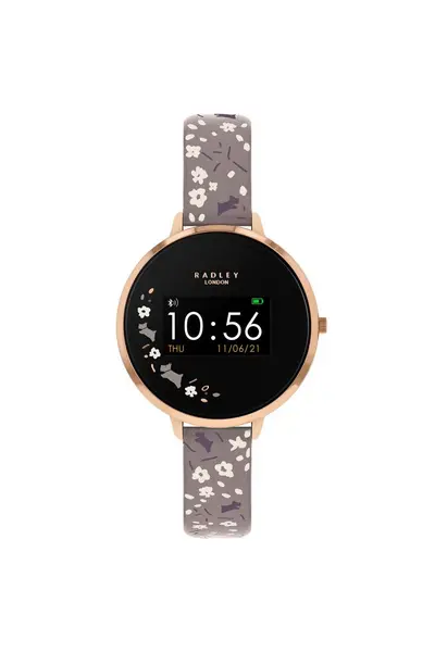 image of Radley Smart Series 3 Stainless Steel Digital Quartz Fitness Watch - Rys03-2016 Black