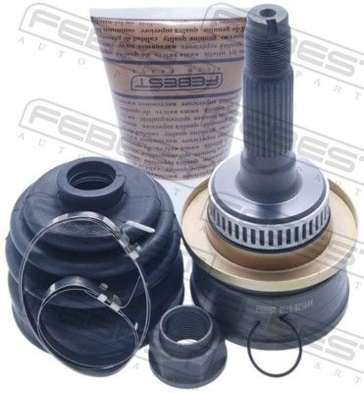 Image of FEBEST 0510-B25A44 Joint, drive shaft Front Axle, with ABS sensor ring Joint,drive shaft (236)
