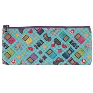 image of Retro Gaming Design Novelty Pencil Case