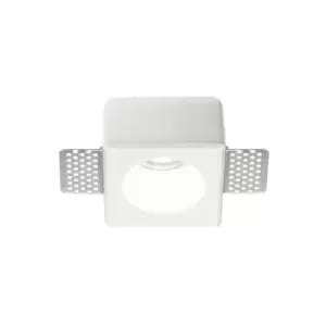 image of Netlighting Samba Indoor Plaster In Recessed Lamp Lamp 1 Light White, GU10