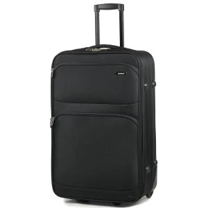 Image of Members Topaz Expandable Black Suitcase