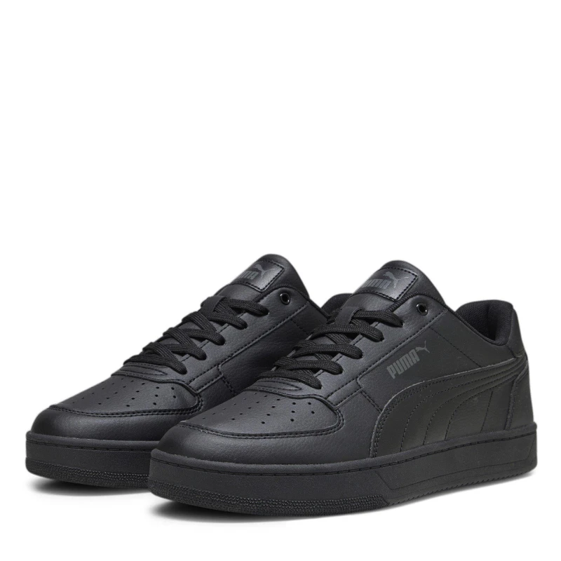 Image of Puma Caven Trainers Mens Triple Black male 9 (43)