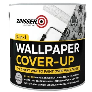 image of Zinsser Wallpaper Cover-Up 2.5 Litre