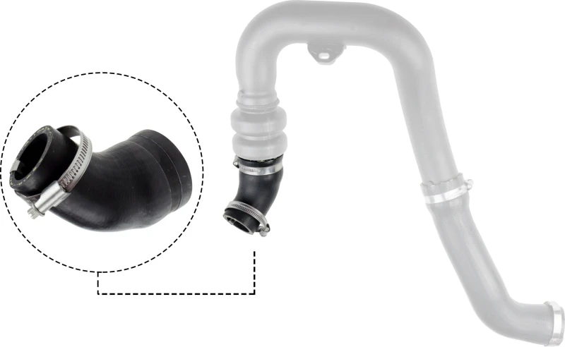 Image of GATES Charger intake hose GATES 09-0935