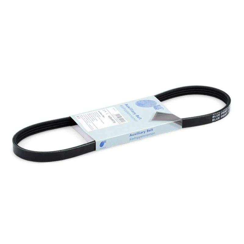 Image of Blue PRINT AD04R725 V-ribbed belt EPDM (ethylene propylene diene Monomer (M-class) rubber) V-Ribbed Belts (305)