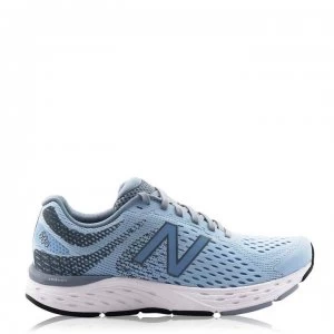 image of New Balance 680 v6 Ladies Running Shoes - Blue/White