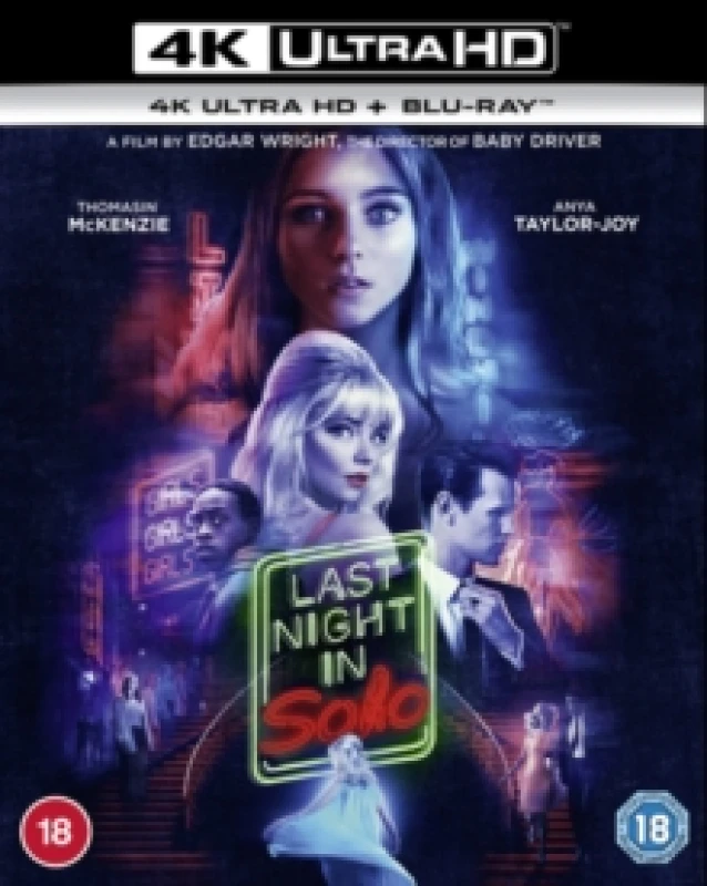 Image of Last Night in Soho Bluray 5053083243203