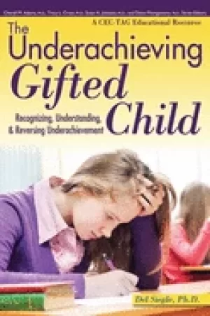 Image of underachieving gifted child recognizing understanding and reversing underac