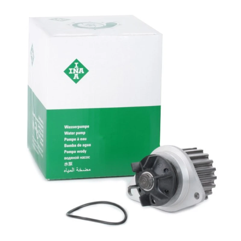 Image of INA 538 0009 10 Water pump Number of Teeth: 20, for timing belt drive, with gasket/seal Water Pump (1260)