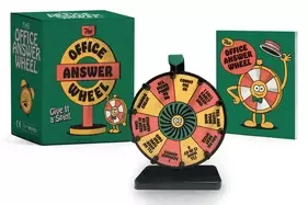 Image of office answer wheel give it a spin