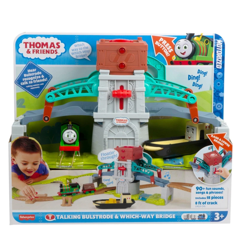 Image of Thomas & Friends Thomas & Friends Talking Bulstrode & Which-Way Bridge set