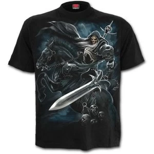 Image of Grim Rider Mens Large T-Shirt - Black