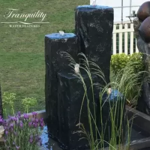 image of Tranquility Water Features - Granite 4 Towers Mains Powered Water Feature