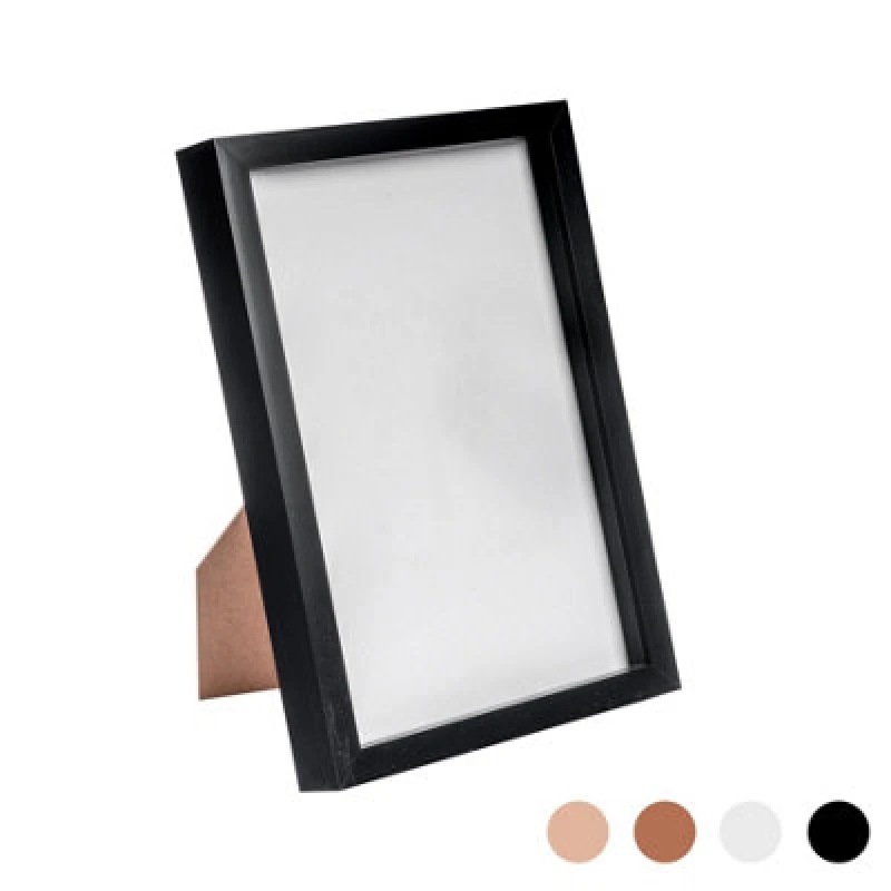Image of Nicola Spring 3D Box Photo Frame - A4 (8 X 12") - Black