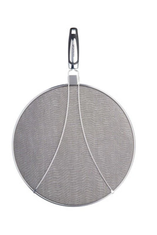 Image of Masterclass Odour Absorbing Splatter Guard Silver
