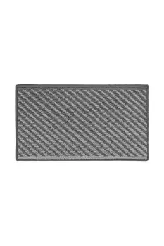 image of Stellar Machine Washable Latex Backed Doormat, 40x70cm, Grey