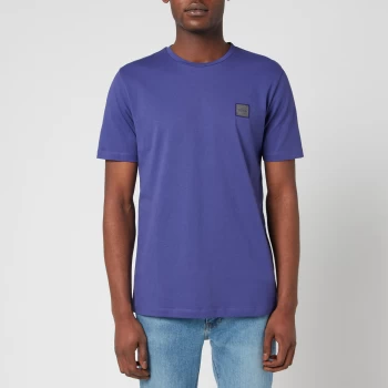 Image of Hugo Boss Tales 1 Chest Logo T-Shirt Medium Purple Size M Men