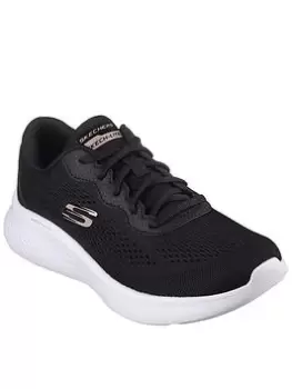 Image of Skechers Skech-Lite Pro Perfect Time Mesh Lace-Up Trainers - Burgundy