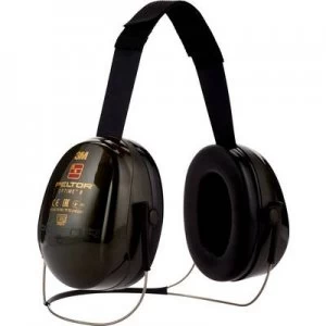 image of 3M Peltor Optime II H520B Green Over-the-Head Earmuffs