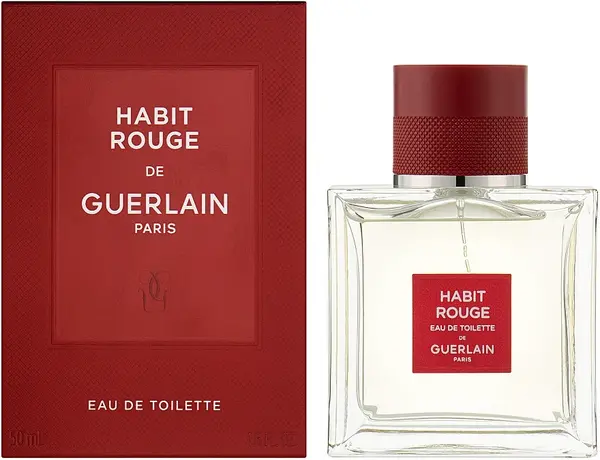 image of GUERLAIN Habit Rouge Eau de Toilette For Him 150ml