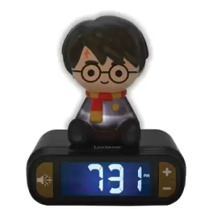 Image of Harry Potter Childrens Clock with Night Light