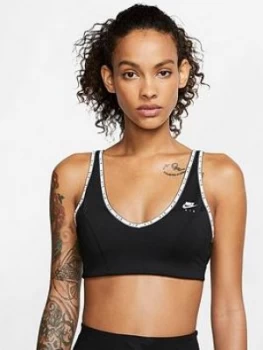 Image of Nike Medium Support Air Indy Sports Bra - Black