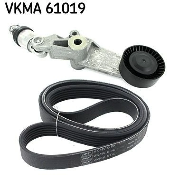 Image of SKF V-Ribbed Belt Set SKF VKMA 61019