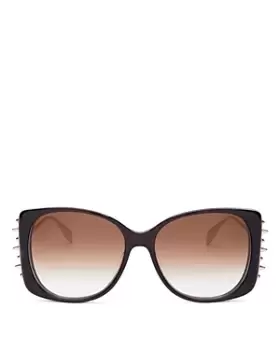Image of Alexander McQUEEN Womens Square Sunglasses, 59mm