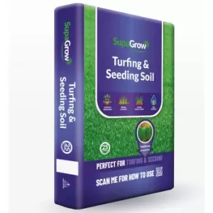 Image of SupaGrow Turfing and Seeding Soil 25L