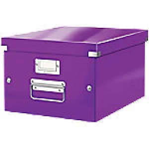 image of Leitz Click & Store Medium Box A4 Purple