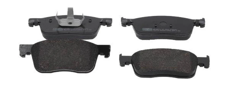 Image of CHAMPION 573862CH Brake pad set not prepared for wear warning indicator Brake Pad Set,disc brake (402)