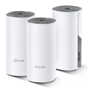 TP-LINK (DECO E4) Whole-Home Mesh WiFi System 3 Pack Dual Band AC1200 UK Plug