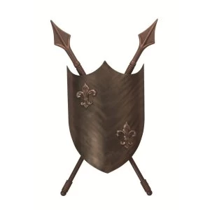 Image of 2 Light Up & Down Wall Light Burnished Bronze, GU10