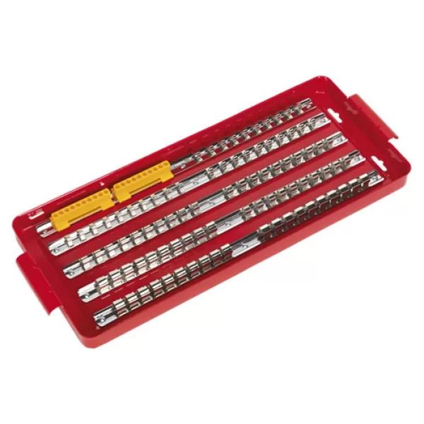 Image of Genuine SEALEY AK272 Socket Rail Tray 1/4, 3/8 & 1/2Sq Drive