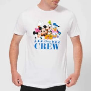 Image of Disney Crew Mens T-Shirt - White - 3XL
