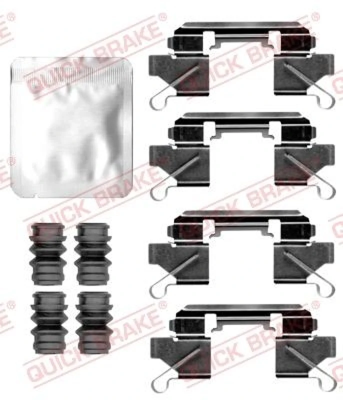 Image of QUICK BRAKE Brake pad fitting kit QUICK BRAKE 109-0111