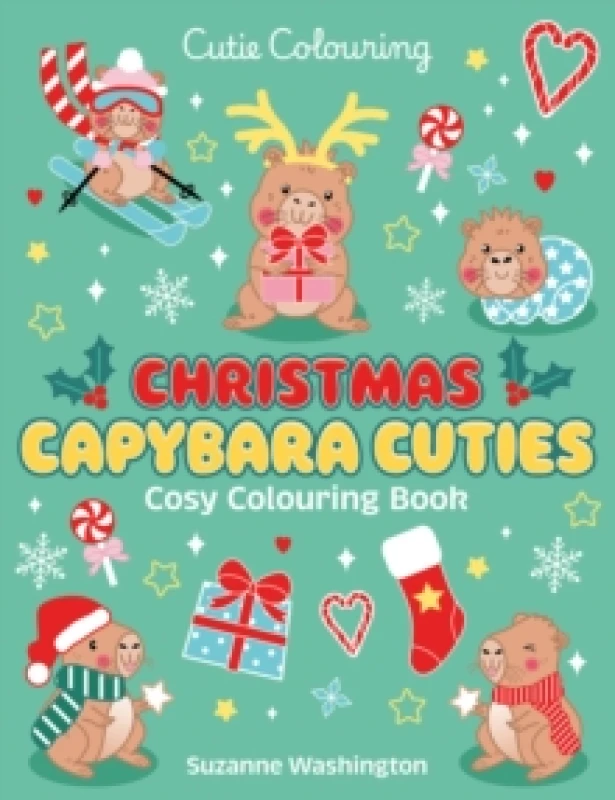 Image of Christmas Capybara Cuties Paperback / softback