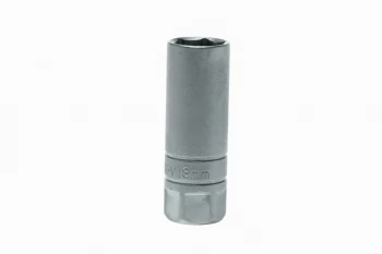 Image of Teng Tools M120042-C 1/2" Drive 6pt Spark Plug Socket - 18mm - Chrome Vanadium