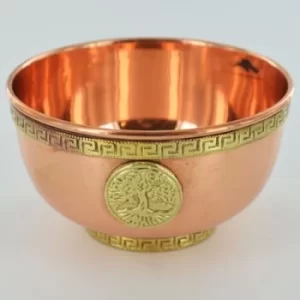 Copper Bowl Tree of Life 10 cm