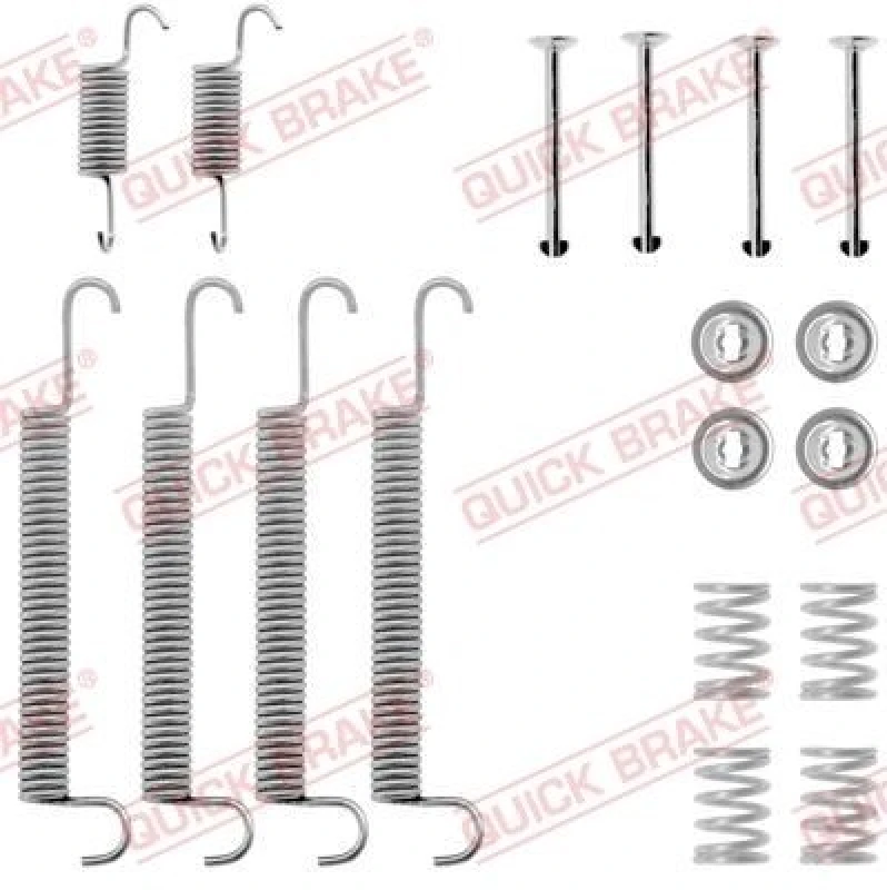 Image of QUICK BRAKE Brake shoe fitting kit QUICK BRAKE 105-0559
