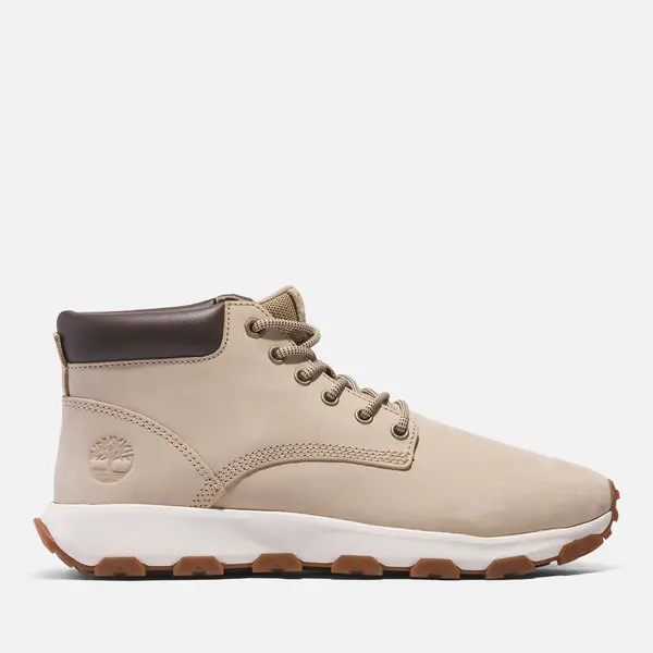 Image of Timberland Mens Winsor Park Nubuck Chukka Boots - UK 10 Beige Boots male TB0A67AWEN71 10
