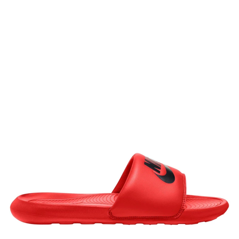Image of Nike Victori One Mens Slides Red/Black male 11 (46)