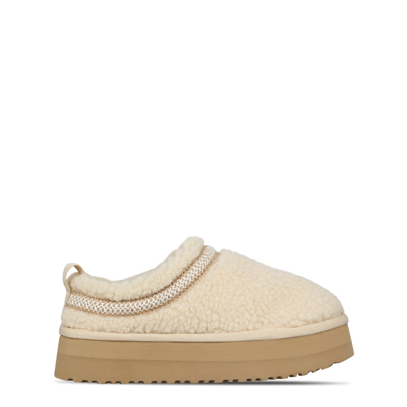 Image of Jack Wills Platform Slip-On Snug - Cream Cream 3