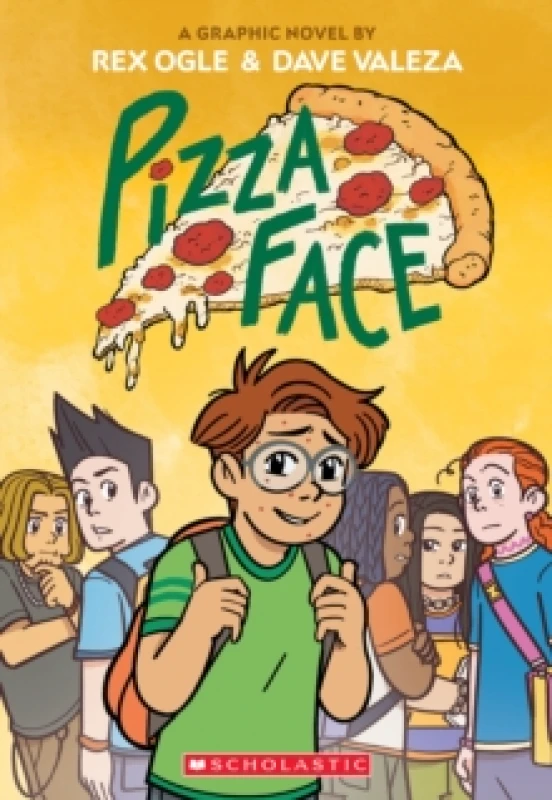 Image of pizza face a graphic novel 9781338574999