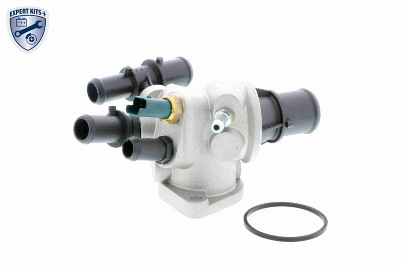 Image of VEMO V24-99-0003 Engine thermostat EXPERT KITS +, Opening Temperature: 88°C, with gasket/seal Thermostat,coolant (316)