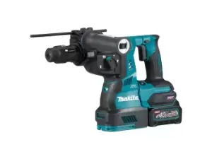 image of Makita HR004GD202 40V Max 2x2.5Ah XGT BL Dust Extraction QCC SDS-Plus Drill Makpac Kit