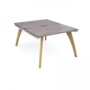 Image of Fuze starter units back to back 1200mm x 1600mm - white frame and grey