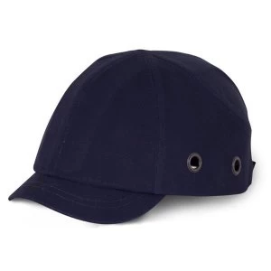 image of BBrand 53 to 62cm Safety Baseball Cap Navy Blue