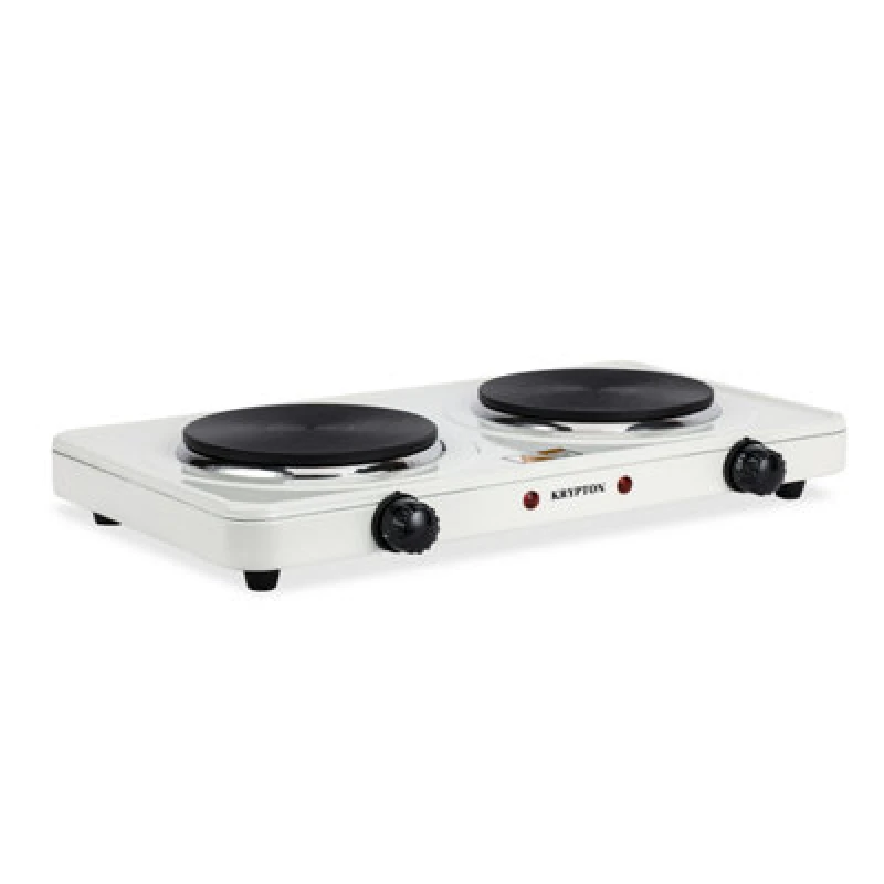 Image of Krypton 2000W Double Hot Plate Adjustable Temperature Knob